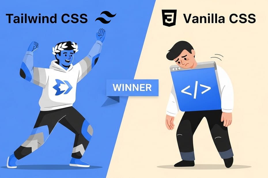 tailwind-css-vs-css